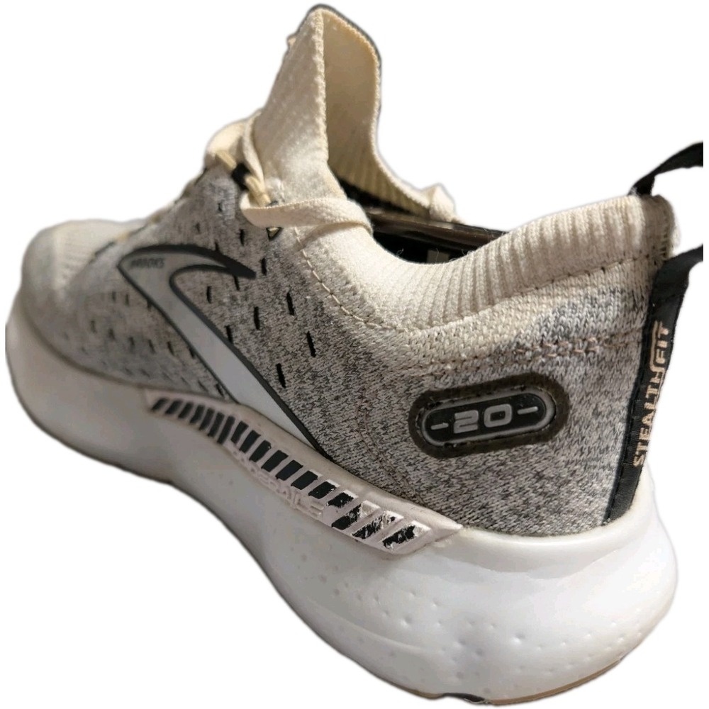 Brooks Glycerin StealthFit 20 Running Shoes Womens 9.5 B Cream 120372-1B-163 - Picture 6 of 9